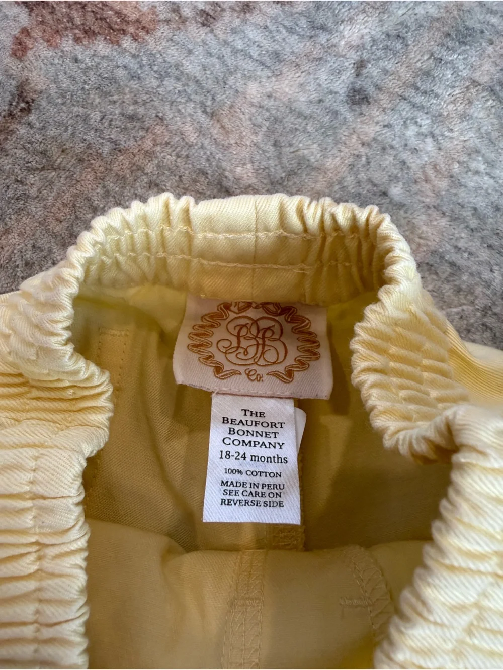 The Beaufort Bonnet Company Yellow Sheffield Shorts - Picture 3 of 3